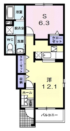 セレーノⅢの物件間取画像